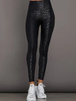High Rise 7/8 Legging in Leopard Takara Shine