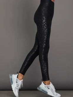 High Rise 7/8 Legging in Leopard Takara Shine