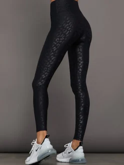 High Rise 7/8 Legging in Leopard Takara Shine