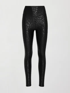 High Rise 7/8 Legging in Leopard Takara Shine