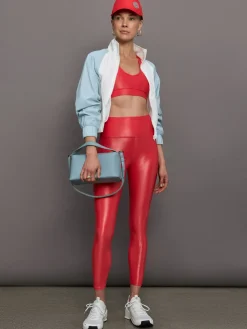 High Rise 7/8 Legging in Takara Shine