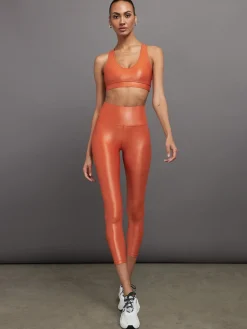 High Rise 7/8 Legging in Takara Shine