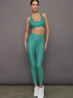 High Rise 7/8 Legging in Takara Shine