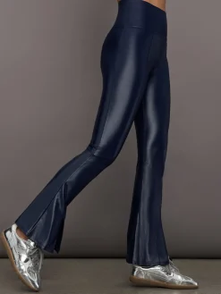 High Rise Flare Legging In Takara Shine