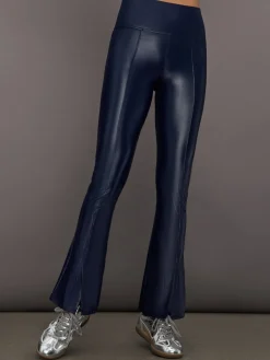 High Rise Flare Legging In Takara Shine