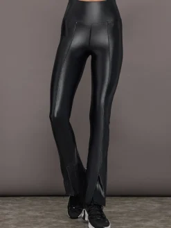 High Rise Flare Legging in Takara Shine