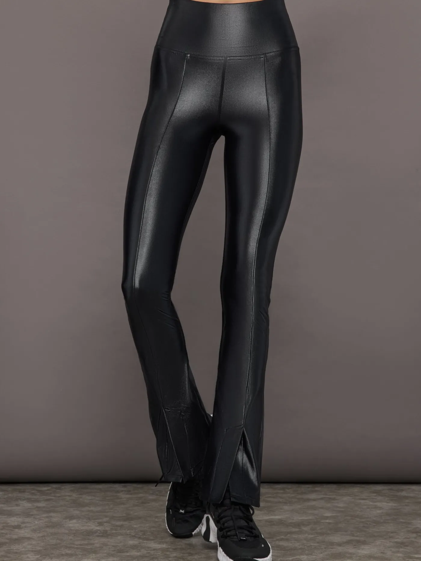 High Rise Flare Legging in Takara Shine