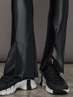 High Rise Flare Legging in Takara Shine