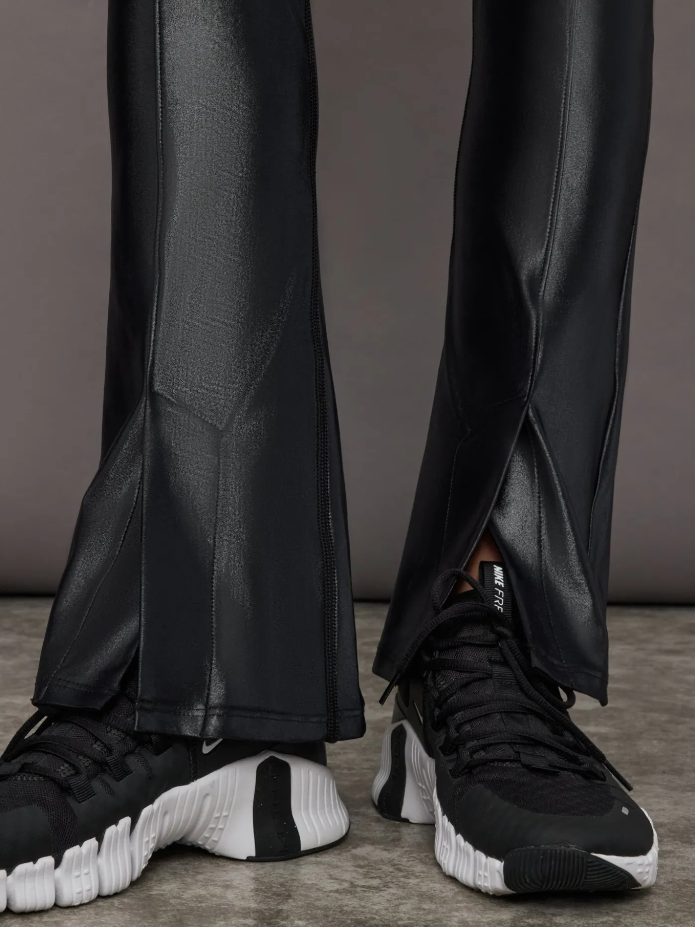 High Rise Flare Legging in Takara Shine