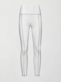 High Rise Fleece Back Seam Legging