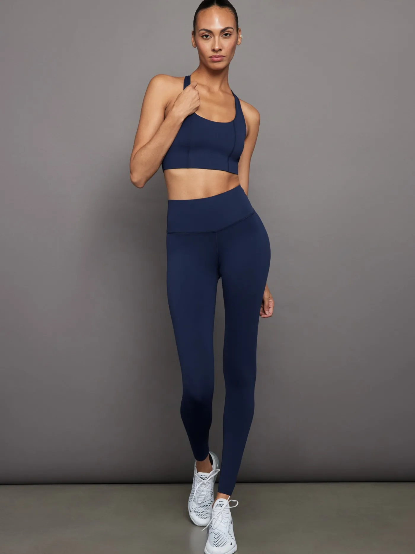 High Rise Full-Length Legging in Diamond Compression