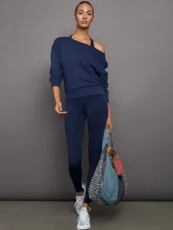 High Rise Full-Length Legging in Diamond Compression