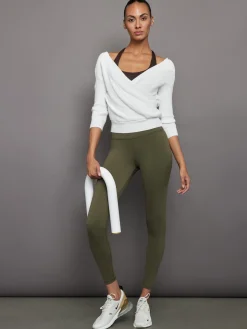 High Rise Full-Length Legging in Diamond Compression