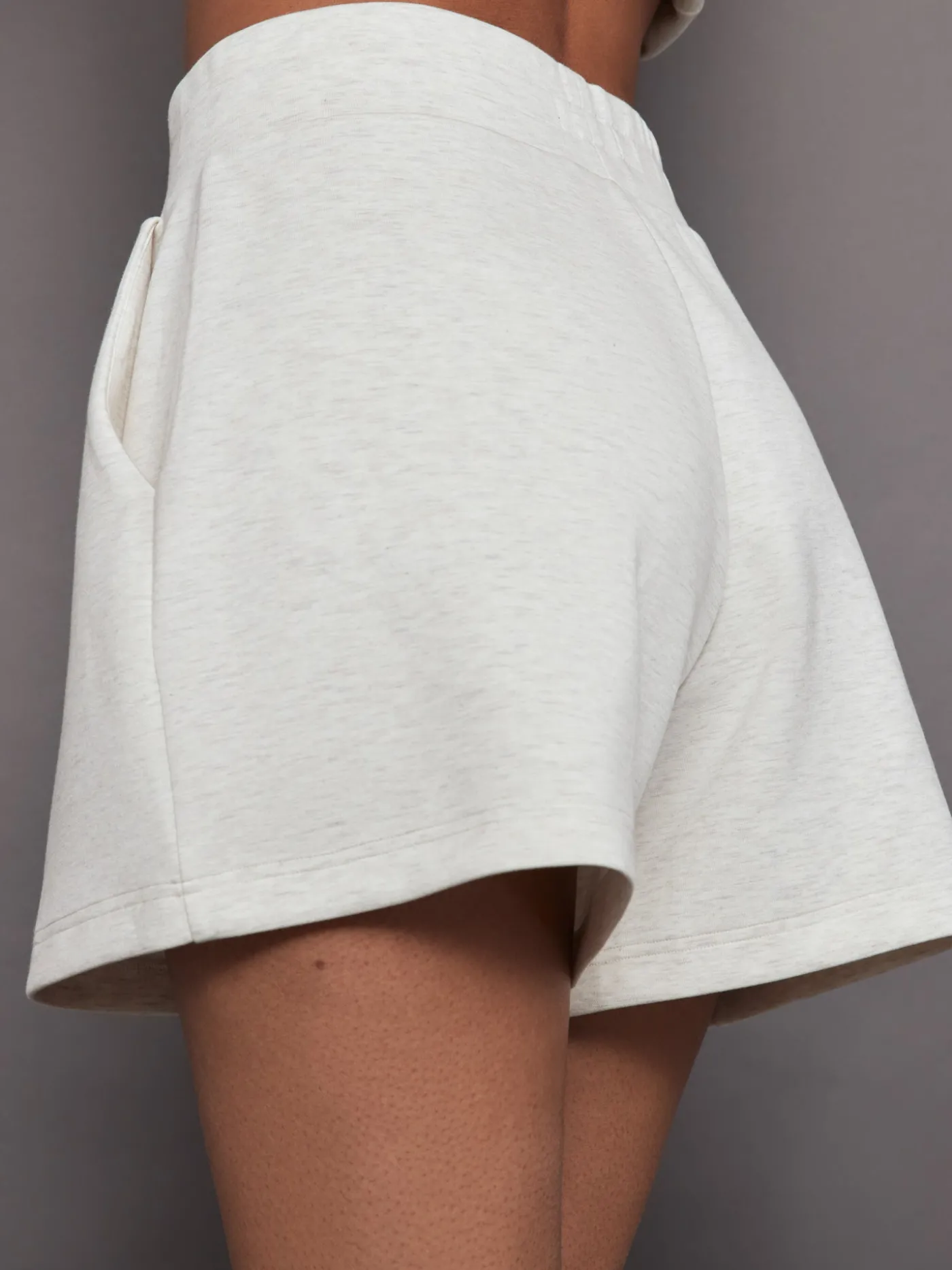 High Rise Knit Short in Interlock