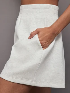 High Rise Knit Short in Interlock
