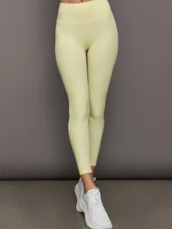 High Rise Legging in Ribbed Melt