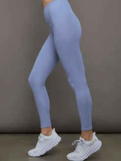 High Rise Legging in Ribbed Melt