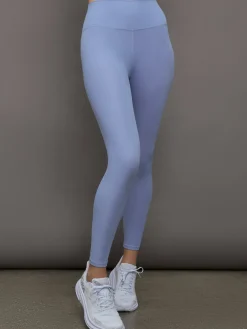 High Rise Legging in Ribbed Melt