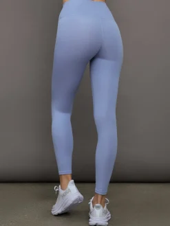 High Rise Legging in Ribbed Melt