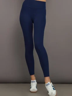 High Rise Legging in Ribbed Melt
