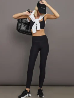 High Rise Legging in Ribbed Melt