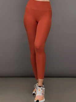 High Rise Legging in Ribbed Melt