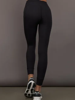 High Rise Pocket Legging in Ribbed Melt