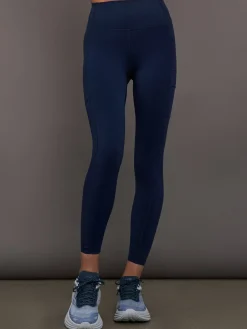 High Rise Pocket Legging in Diamond Compression