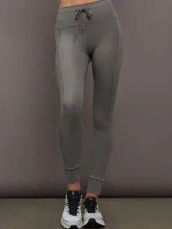 High Rise Pocket Legging in Ribbed Melt