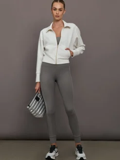 High Rise Pocket Legging in Ribbed Melt