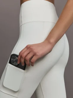 High Rise Sport Pocket Legging in Diamond Compression