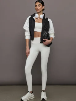 High Rise Sport Pocket Legging in Diamond Compression