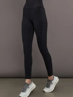 High Rise Sport Pocket Legging in Diamond Compression