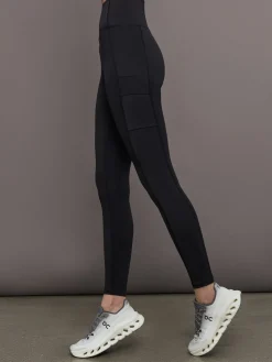 High Rise Sport Pocket Legging in Diamond Compression