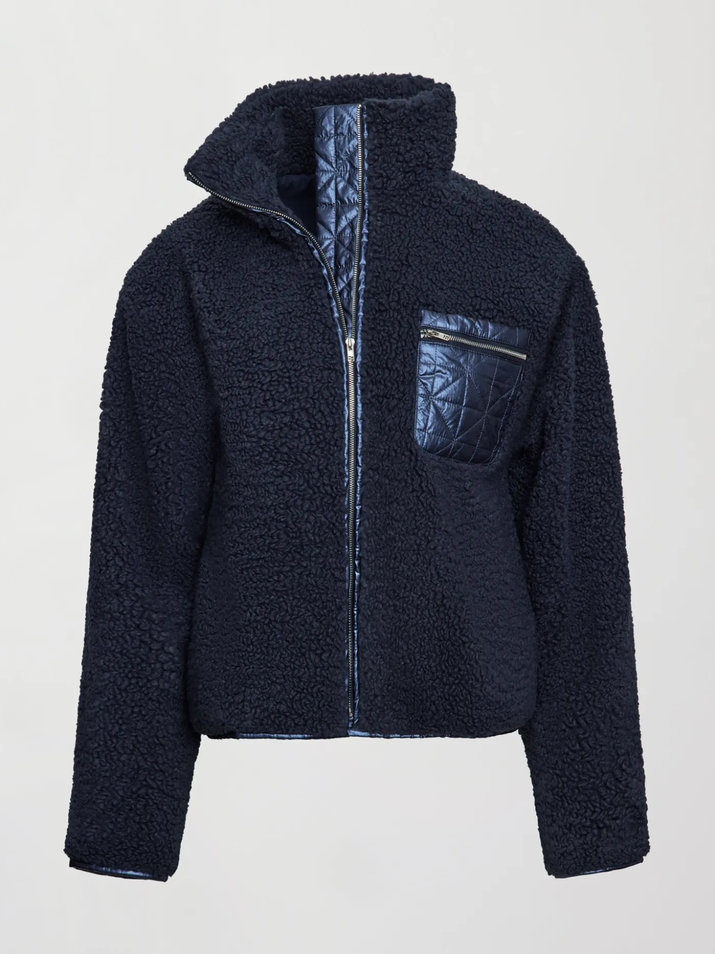 High Shine Sherpa Jacket