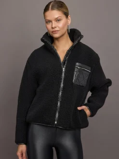 High Shine Sherpa Jacket