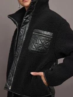 High Shine Sherpa Jacket