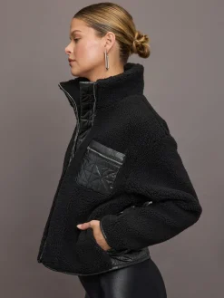 High Shine Sherpa Jacket