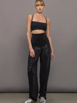 High Waist Tailored Pleat Pant