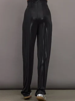 High Waist Tailored Pleat Pant