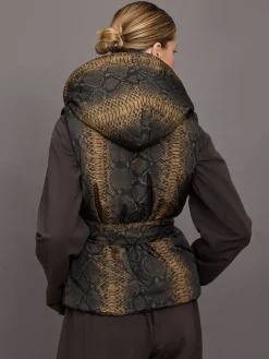 Hooded Sleeveless Sleeping Bag Vest