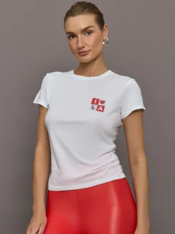I Love LA Ruched Tee