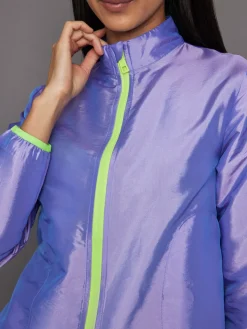 Iridescent Nylon Jacket