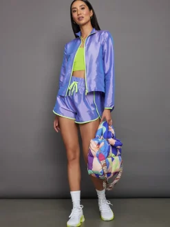Iridescent Nylon Jacket