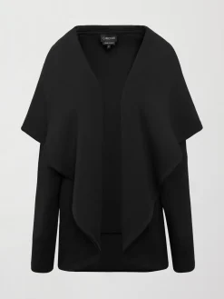 Knit Cocoon Cardigan in Interlock
