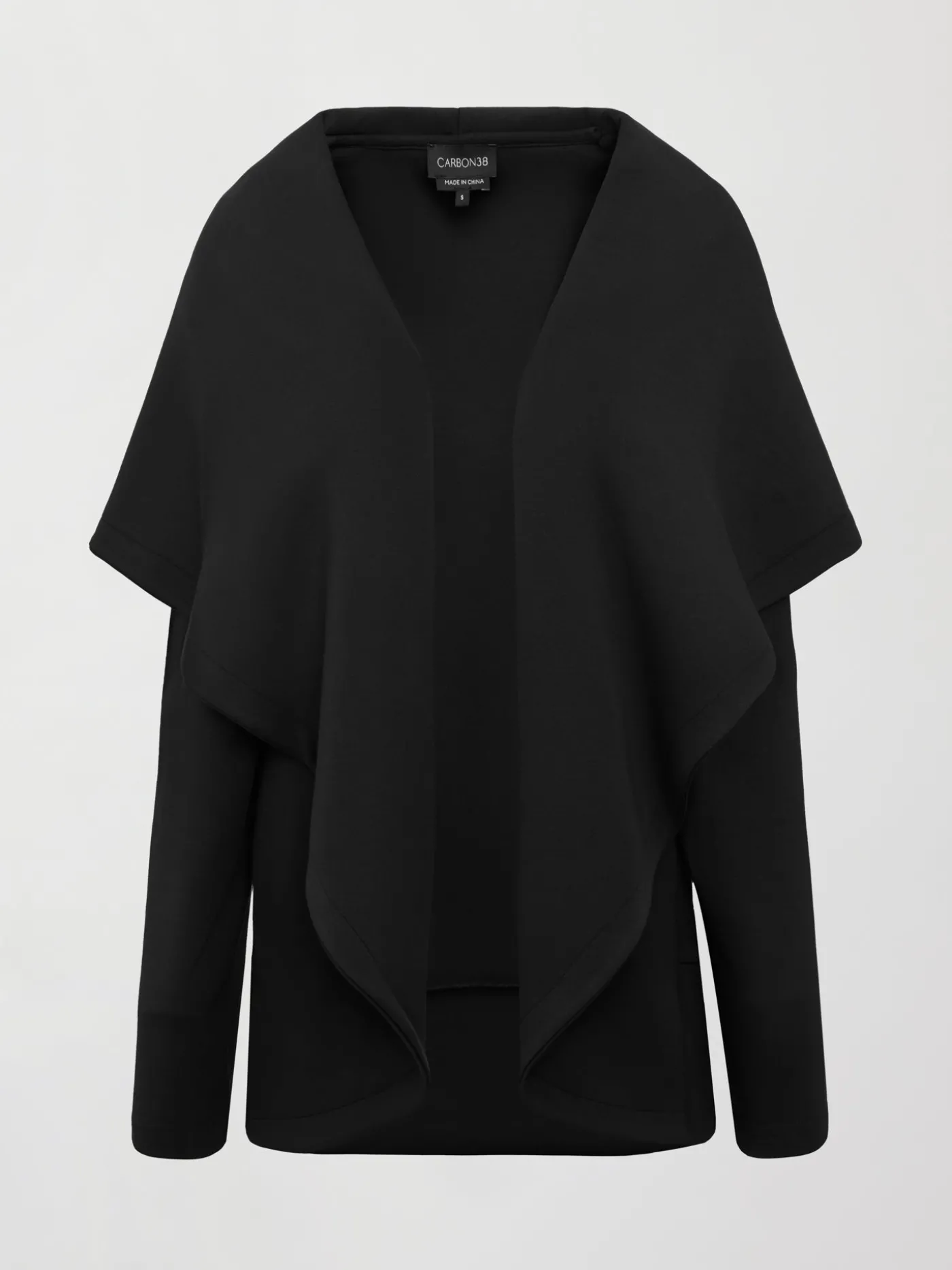 Knit Cocoon Cardigan in Interlock