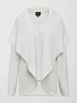 Knit Cocoon Cardigan in Interlock