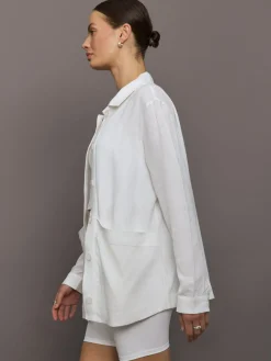 Linen Shirt Jacket