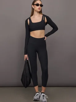 Long Sleeve Active Shrug in Melt