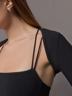 Long Sleeve Active Shrug in Melt